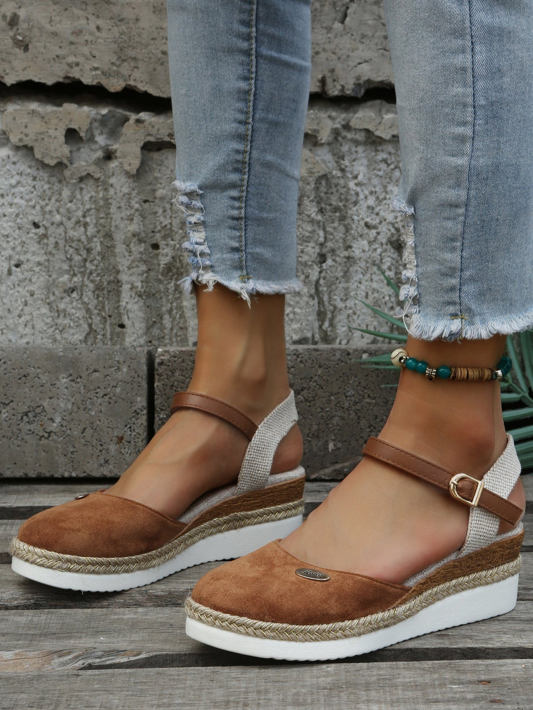 Womens Orthopaedic Woven Cushioned Sandals