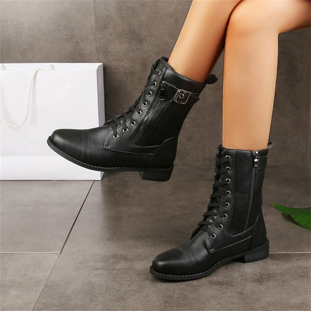 Toe Side Zipper Orthopaedic Boots