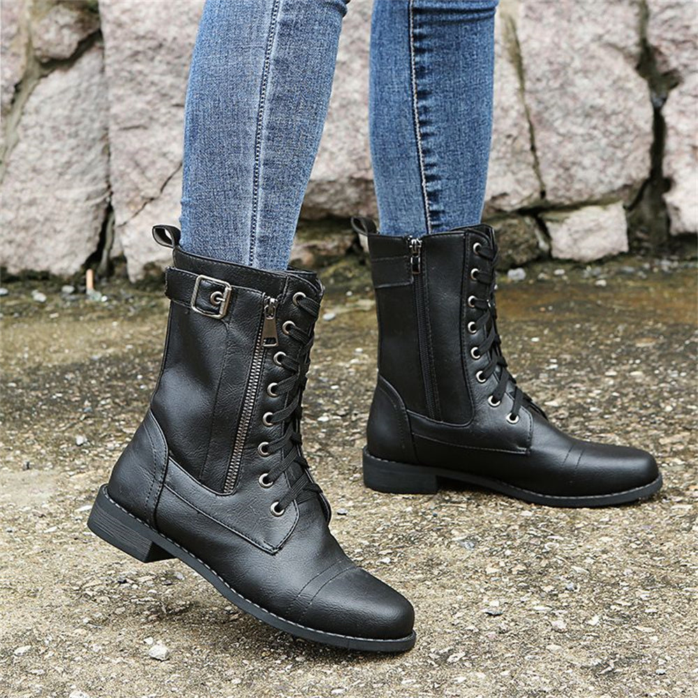 Toe Side Zipper Orthopaedic Boots