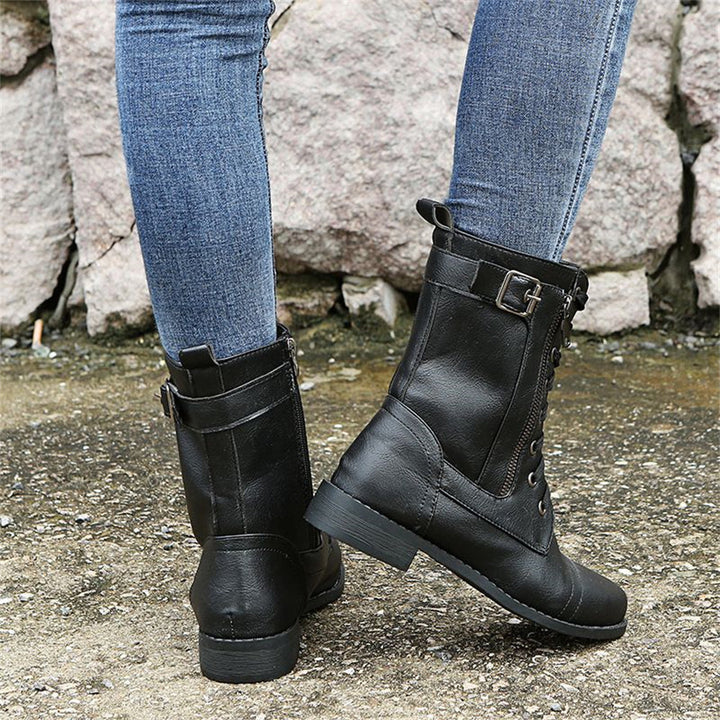 Toe Side Zipper Orthopaedic Boots