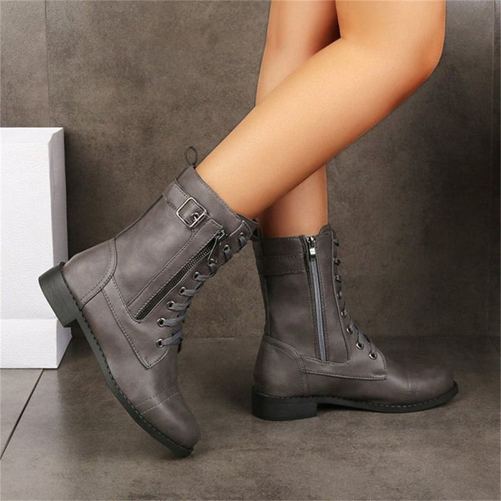 Toe Side Zipper Orthopaedic Boots