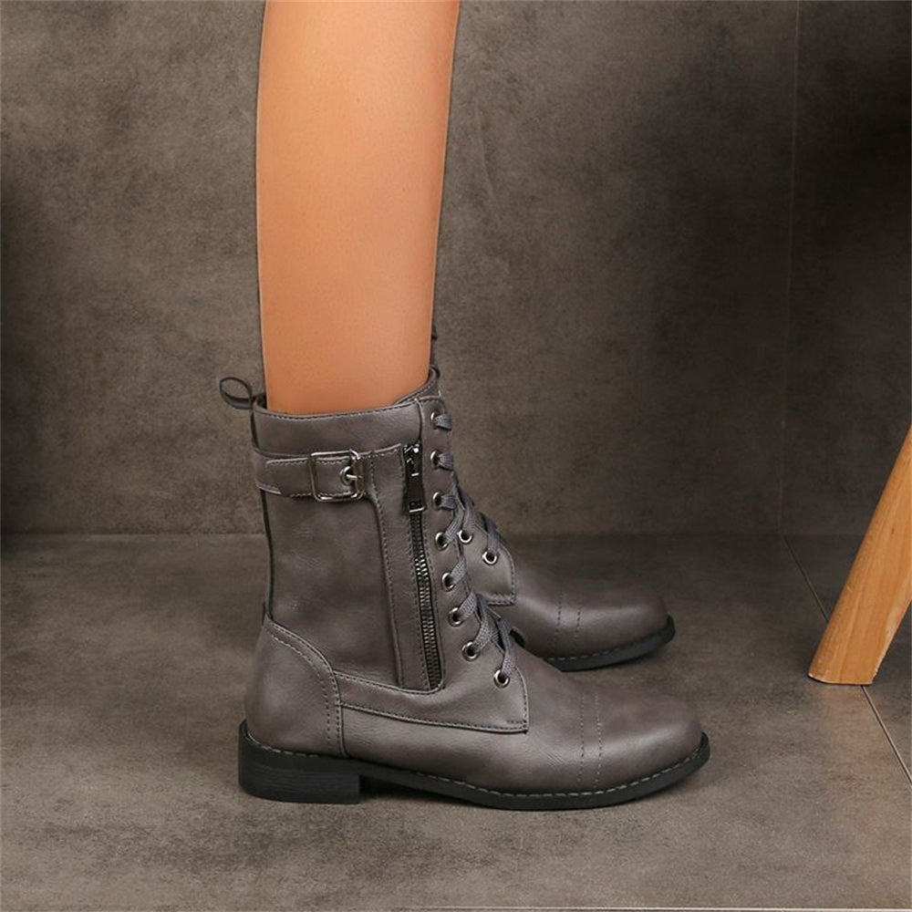 Toe Side Zipper Orthopaedic Boots