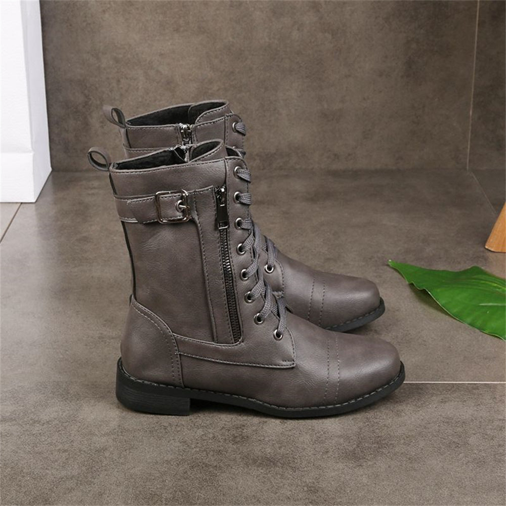 Toe Side Zipper Orthopaedic Boots