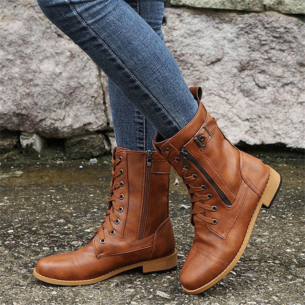 Toe Side Zipper Orthopaedic Boots