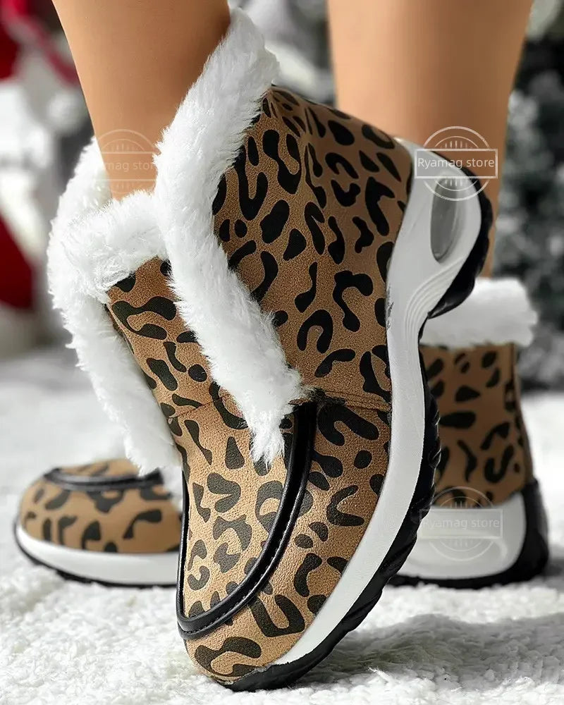 Leather Casual Ankle Boots