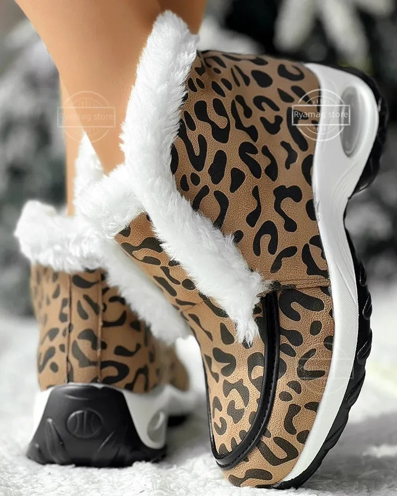 Leather Casual Ankle Boots