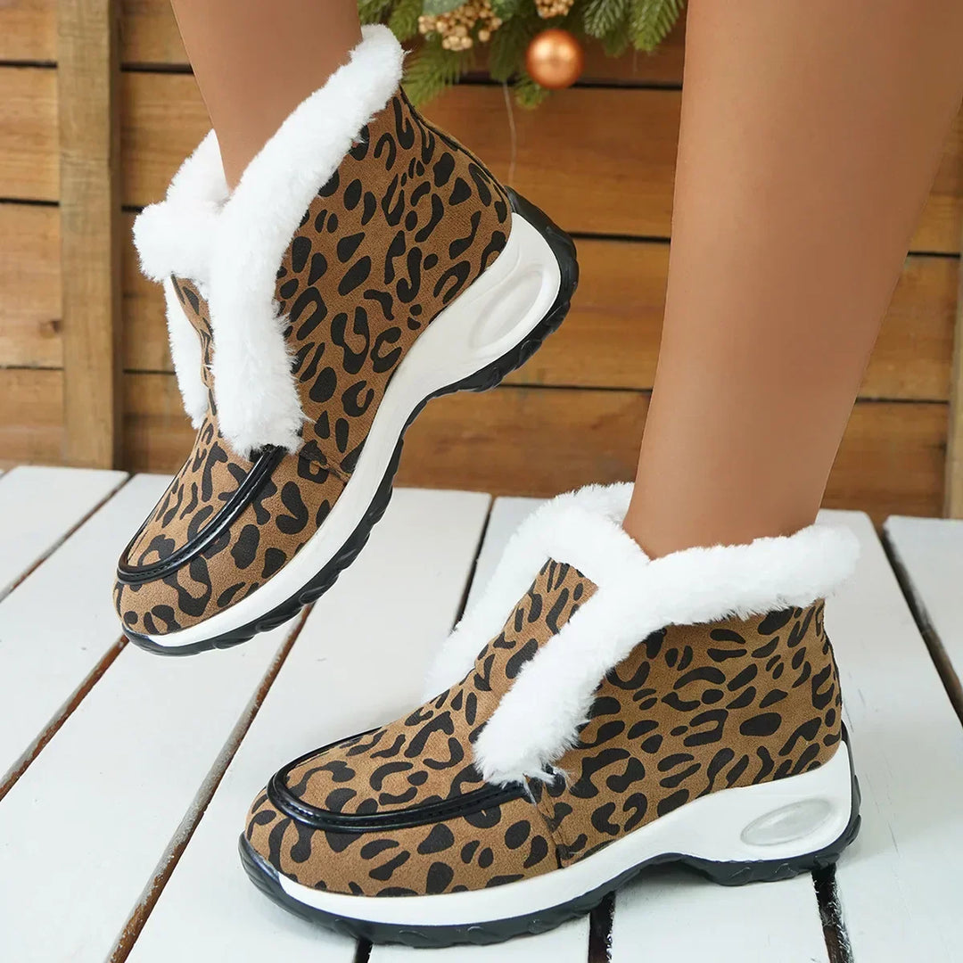 Leather Casual Ankle Boots