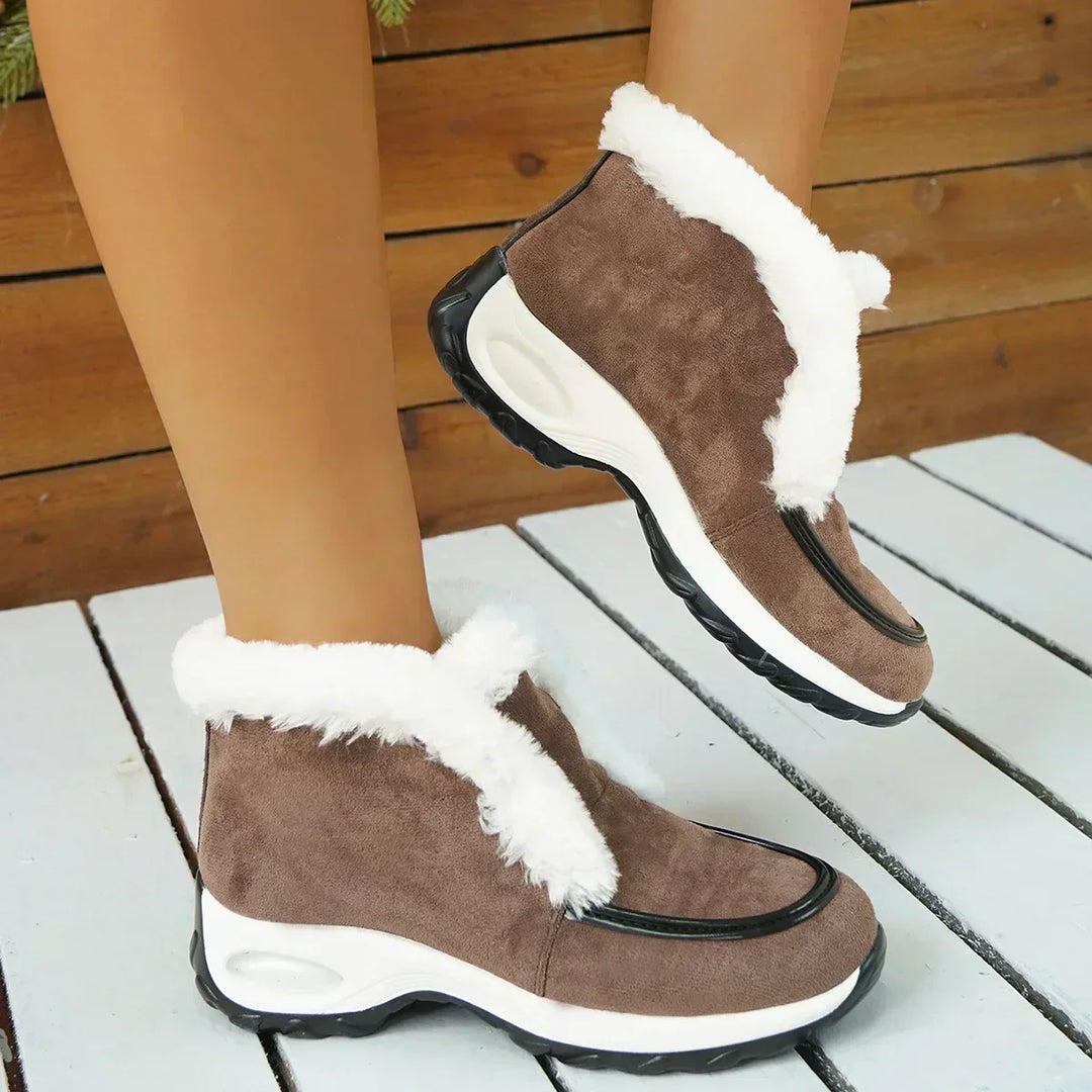 Leather Casual Ankle Boots