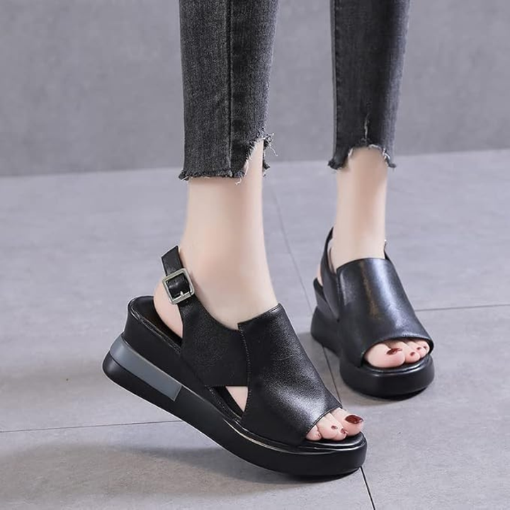 Women cushioned supportive slide sandals Slip-On for All-Day Comfort